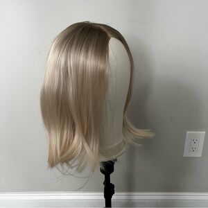 Blonde Women's 14 inches Long Wig